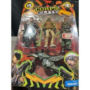 The Corps Elite Vs The Curse Action Figures With Rancor Motorbike New